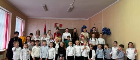 Пасхальные дни на приходе Петра и Февронии: детское творчество и встреча со школьниками